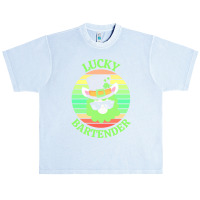 One Lucky Bartender T  Shirtone Lucky Bartender T  Shirt (1) Urban Heavy T-shirt | Artistshot