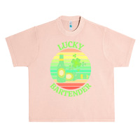 One Lucky Bartender T  Shirtone Lucky Bartender T  Shirt (4) Urban Heavy T-shirt | Artistshot