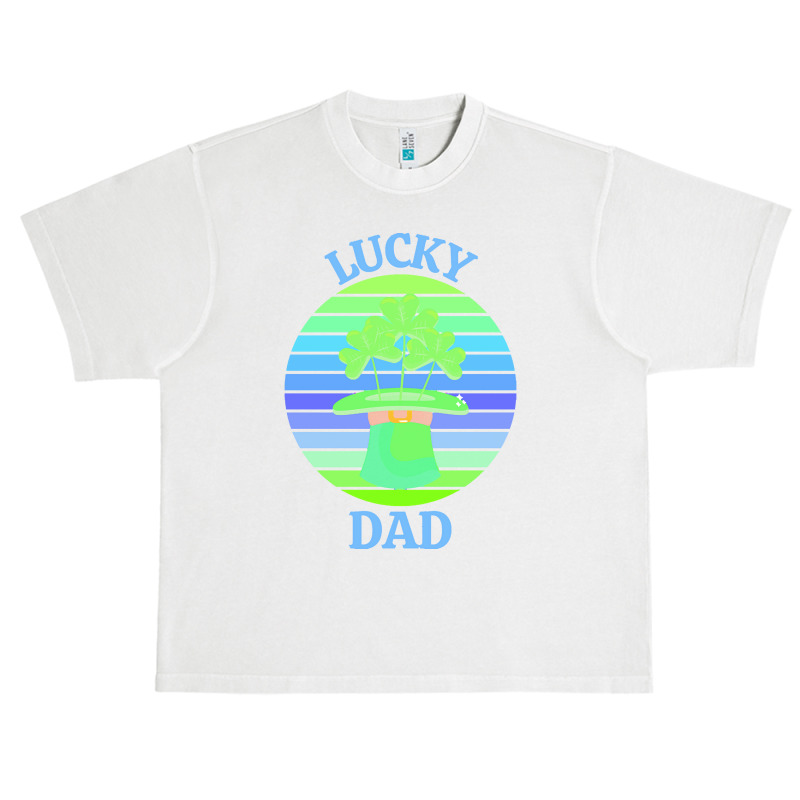 One Lucky Dad T  Shirtone Lucky Dad T  Shirt (3) Urban Heavy T-shirt | Artistshot