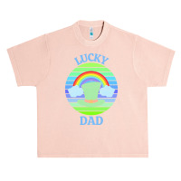 One Lucky Dad T  Shirtone Lucky Dad T  Shirt (5) Urban Heavy T-shirt | Artistshot