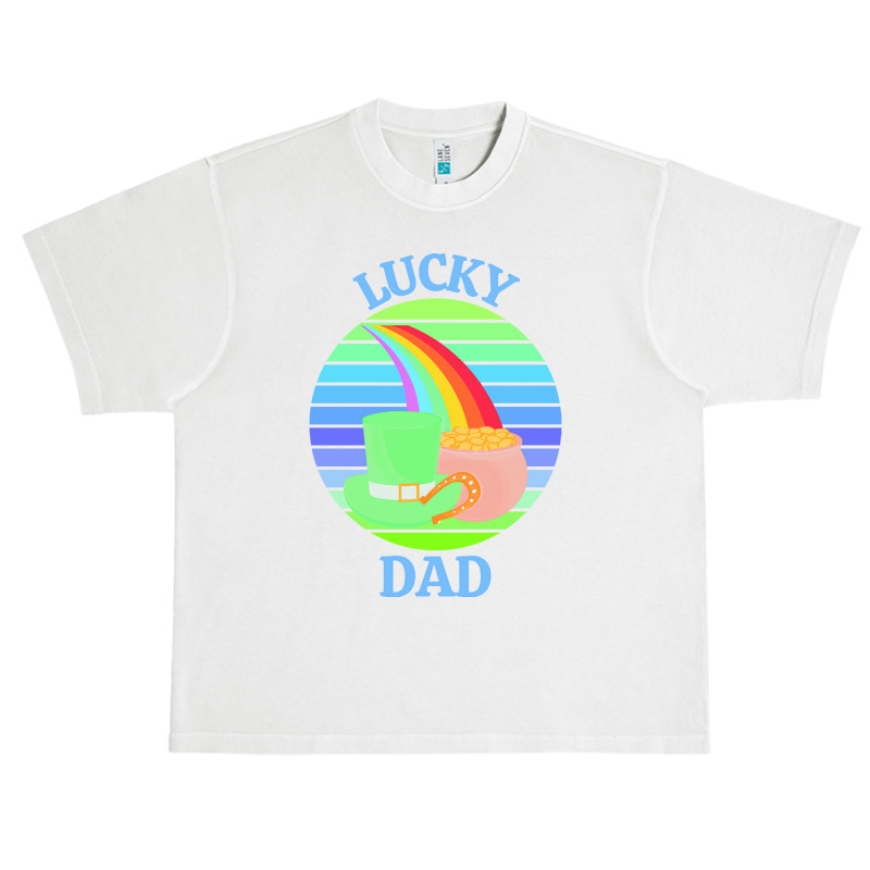 One Lucky Dad T  Shirtone Lucky Dad T  Shirt (7) Urban Heavy T-shirt | Artistshot