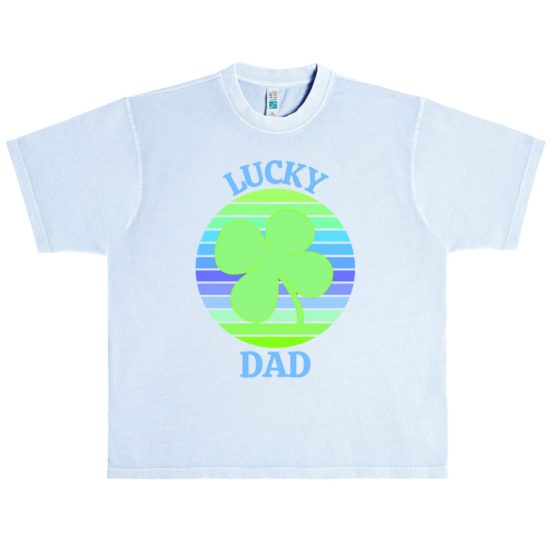 One Lucky Dad T  Shirtone Lucky Dad T  Shirt (8) Urban Heavy T-shirt | Artistshot