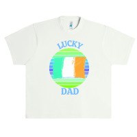 One Lucky Dad T  Shirtone Lucky Dad T  Shirt Urban Heavy T-shirt | Artistshot