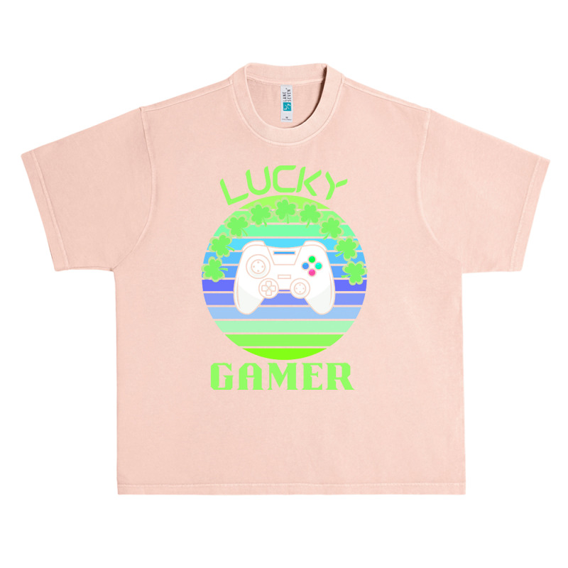 One Lucky Gamer T  Shirtone Lucky Gamer T  Shirt (7) Urban Heavy T-shirt | Artistshot