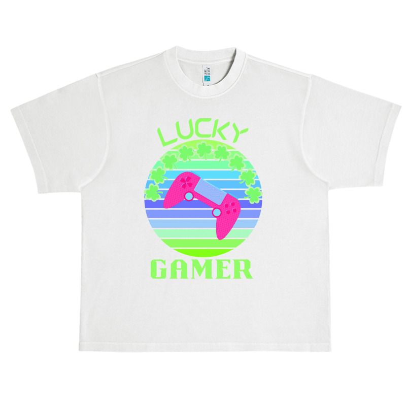 One Lucky Gamer T  Shirtone Lucky Gamer T  Shirt Urban Heavy T-shirt | Artistshot