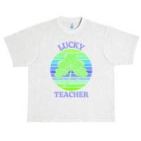 One Lucky Teacher T  Shirtone Lucky Teacher T  Shirt (1) Urban Heavy T-shirt | Artistshot