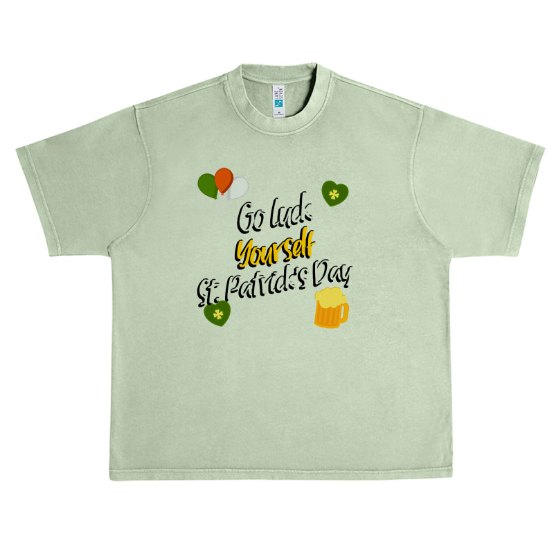 Saint Patricks Day T  Shirt Go Luck Yourself St Patrick's Day T  Shirt Urban Heavy T-shirt | Artistshot