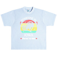 Someone In Iowa Loves Me T  Shirt Someone In Iowa Loves Me Funny Famil Urban Heavy T-shirt | Artistshot