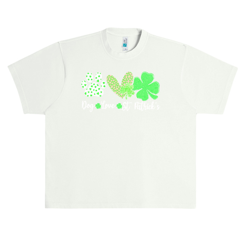 St Paddys Paw Dog Leopard Shenanigans T  Shirt Dog Love St Patricks Da Urban Heavy T-shirt | Artistshot