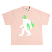 St Patricks Day Bigfoot Clover T  Shirt St Patricks Day Bigfoot Clover Urban Heavy T-shirt | Artistshot