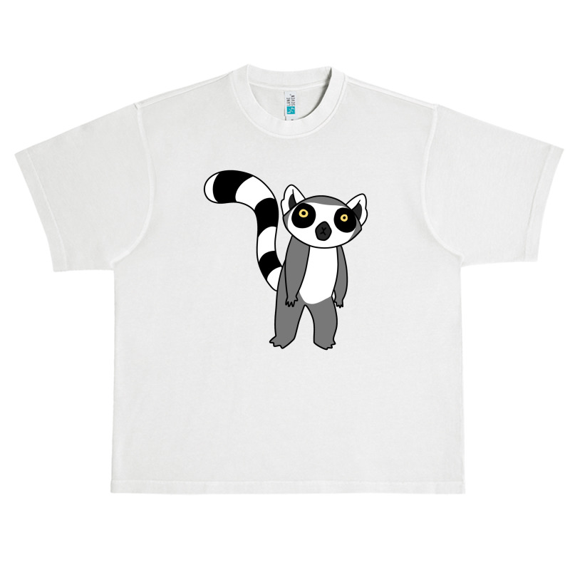 Ring Tailed Lemur Standing Urban Heavy T-shirt | Artistshot