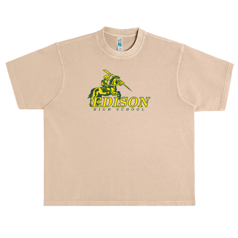 Edison High Schools Urban Heavy T-shirt by QuellaLivy | Artistshot