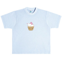 Kawaii Cupcake Cat Urban Heavy T-shirt | Artistshot