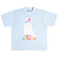 Easter Day T  Shirt Easter Cat Persian With Bunny Ears & Eggs Gift T Urban Heavy T-shirt | Artistshot