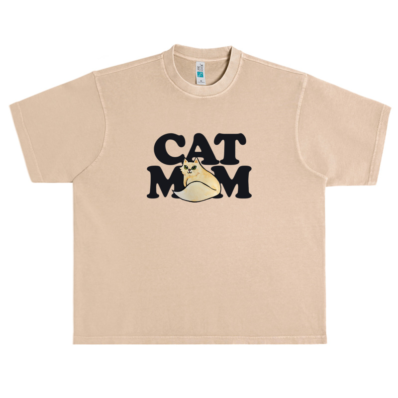 Cat Mom Urban Heavy T-shirt | Artistshot