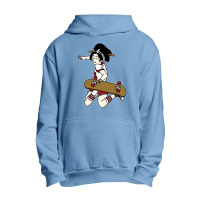 Geisha And Skateboard Urban Pullover Hoodie | Artistshot