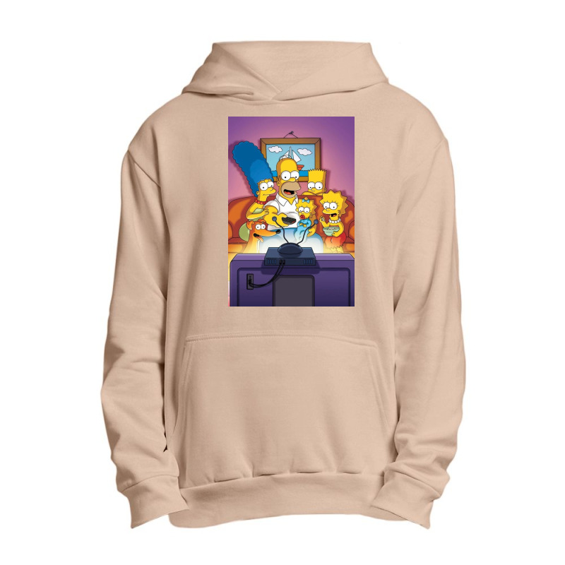 The Simpsons Family Urban Pullover Hoodie by arcanadsg | Artistshot