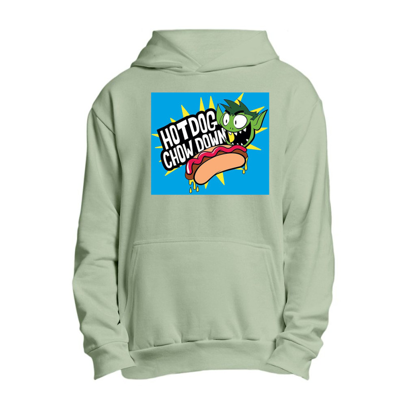 Teen Titans Go, Chowdown, Urban Pullover Hoodie | Artistshot