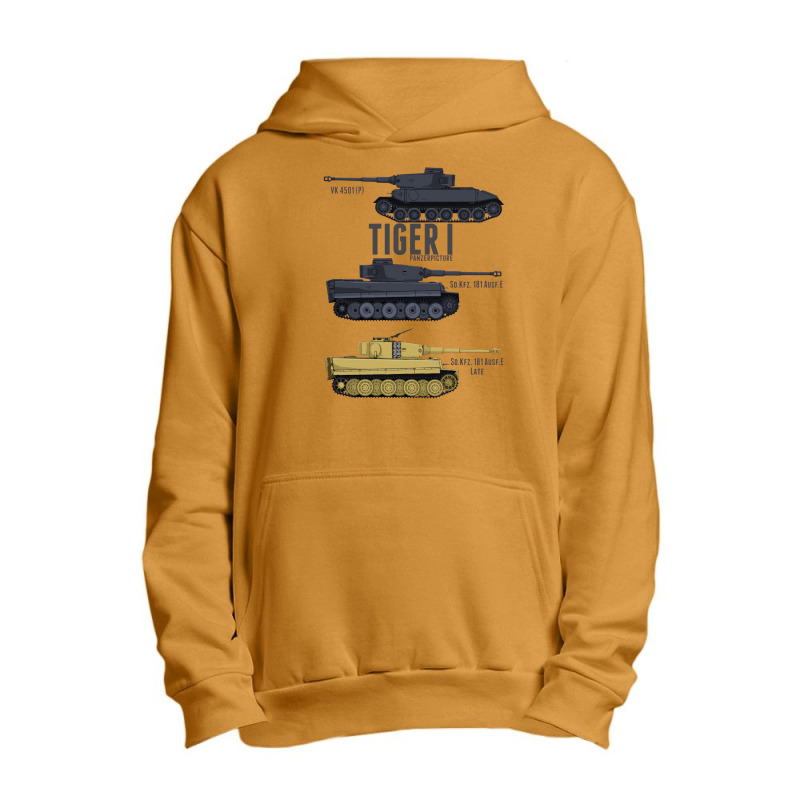 Tiger I Tigers   Panzer Urban Pullover Hoodie by gemuruhe | Artistshot