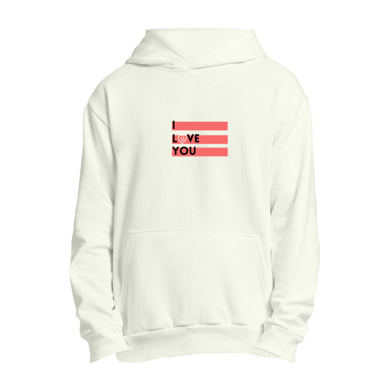 Confession Love For Valentine Day Urban Pullover Hoodie by Kiarra's Art | Artistshot