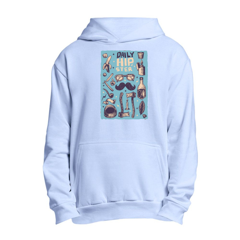 Daily Hipster Urban Pullover Hoodie | Artistshot