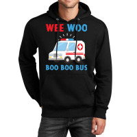 Wee Woo Boo Boo Bus Ambulance Ems Emt Paramedic Driver Gift Pullover H Unisex Hoodie | Artistshot