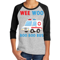 Wee Woo Boo Boo Bus Ambulance Ems Emt Paramedic Driver Gift Pullover H Youth 3/4 Sleeve | Artistshot