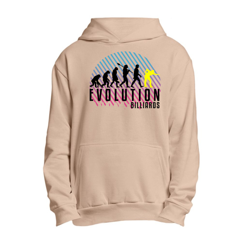 Billiards Evolution Urban Pullover Hoodie | Artistshot