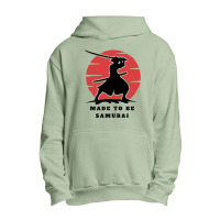 Sunset Samurai Warrior Urban Pullover Hoodie | Artistshot