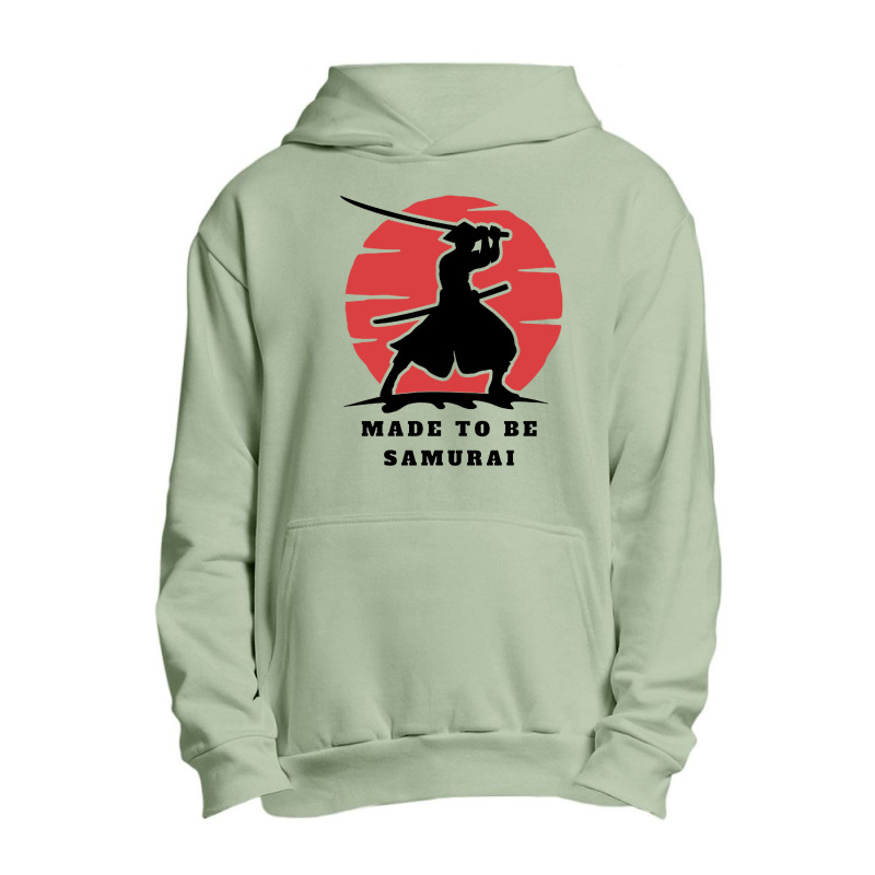 Sunset Samurai Warrior Urban Pullover Hoodie by Smile 4ever | Artistshot