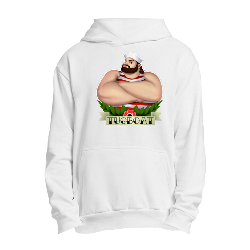 Tugboat Urban Pullover Hoodie | Artistshot