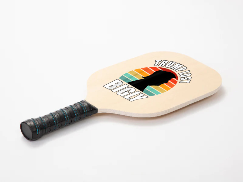 Trump Lost Bigly Pickleball Paddle | Artistshot