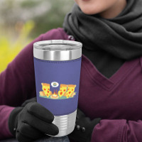 Pizza Campfire Story Leatherette Tumbler | Artistshot