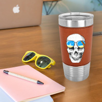 Skull Holiday Leatherette Tumbler | Artistshot