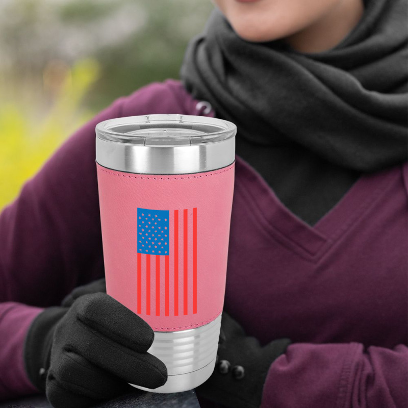 American Flag Leatherette Tumbler | Artistshot