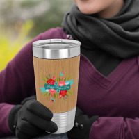 Happy Mother Leatherette Tumbler | Artistshot