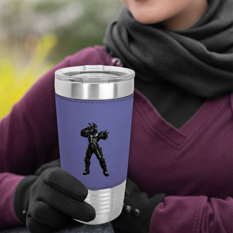 Moster Black Had Leatherette Tumbler | Artistshot