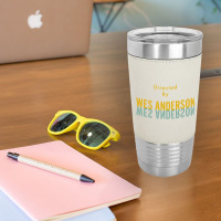 Directed By Wes Anderson Leatherette Tumbler | Artistshot