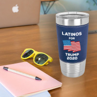 Latinos For Trump 2020 Leatherette Tumbler | Artistshot