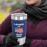 Latinos For Trump 2020 Leatherette Tumbler | Artistshot