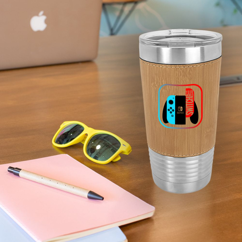 Switch Your World.ai Leatherette Tumbler | Artistshot