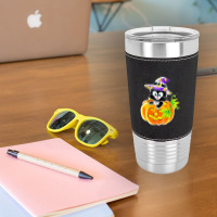 Halloween Cartoon Leatherette Tumbler | Artistshot