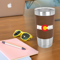 Vintage Colorado Flag Leatherette Tumbler | Artistshot