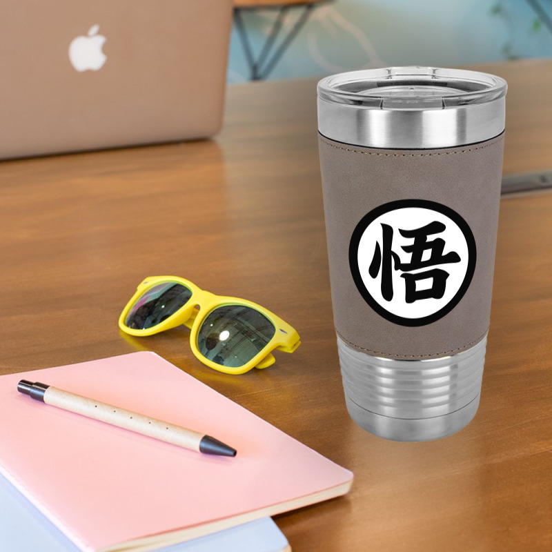 Goku Symbol Leatherette Tumbler by Vanshop99 | Artistshot