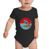 Fishing In Tennessee   Tennessee Fishing Premium Baby Bodysuit | Artistshot