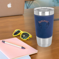 Feminist Doodle Leatherette Tumbler | Artistshot