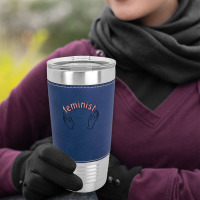 Feminist Doodle Leatherette Tumbler | Artistshot