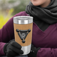 3d Freemasonry Illuminati Eye Of Providence Leatherette Tumbler | Artistshot