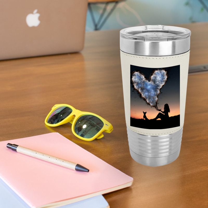 Heart Leatherette Tumbler | Artistshot