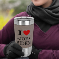 I Love Joe Biden Leatherette Tumbler | Artistshot